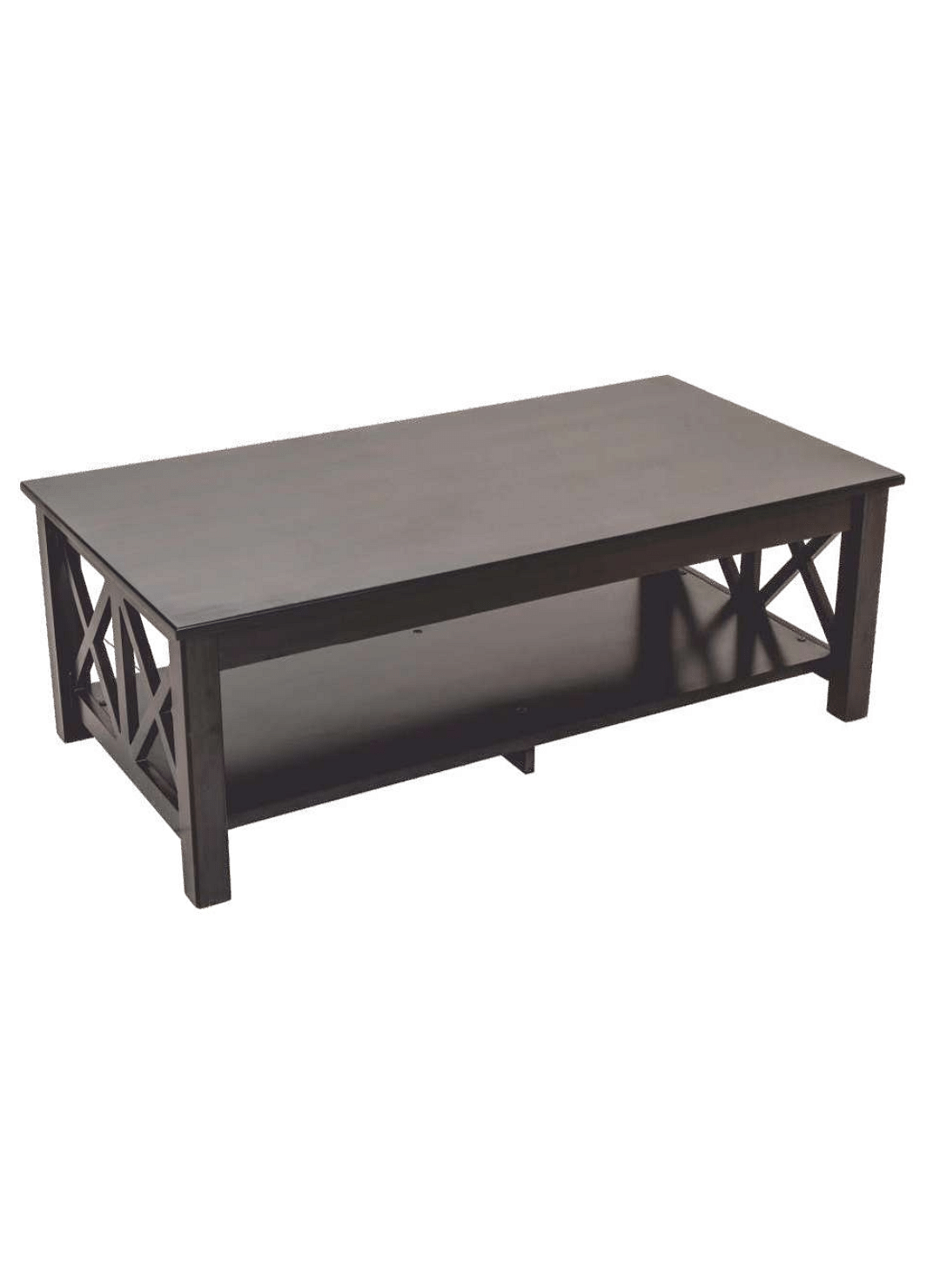 Maze Wooden Center Table with Storage 